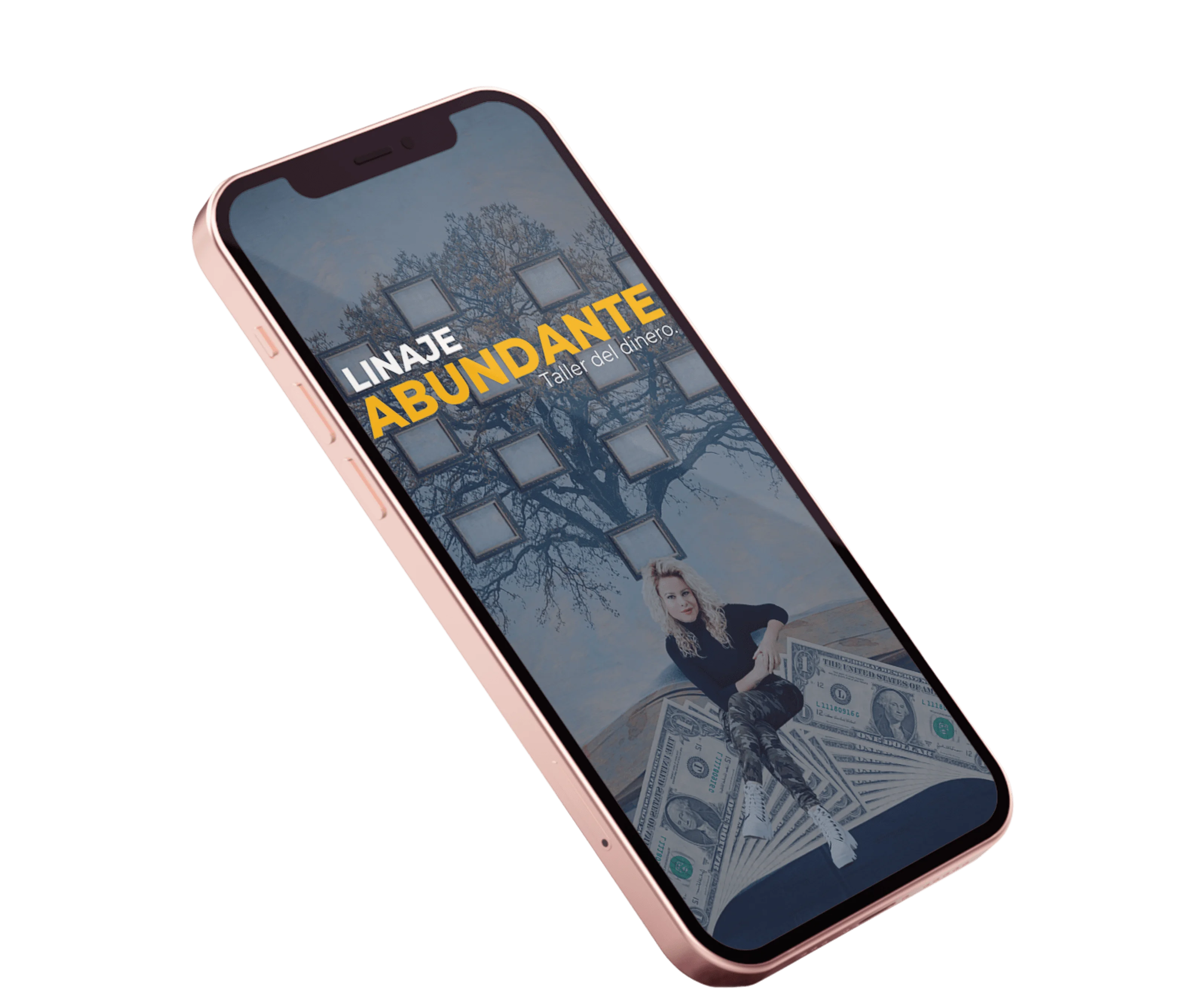 linaje abundante mockup