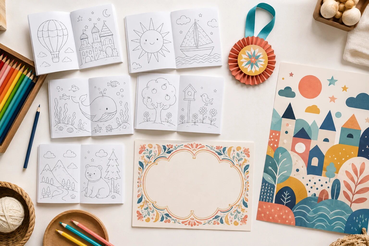 Bonos creativos y actividades imprimibles
