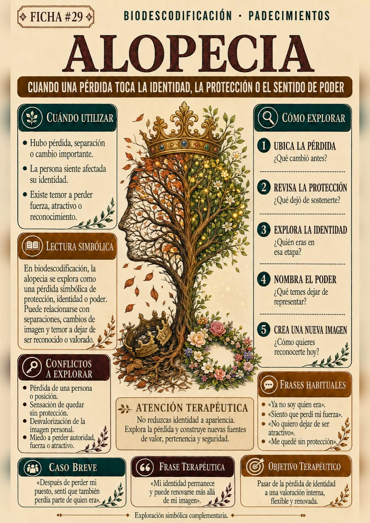 Ficha interior sobre alopecia