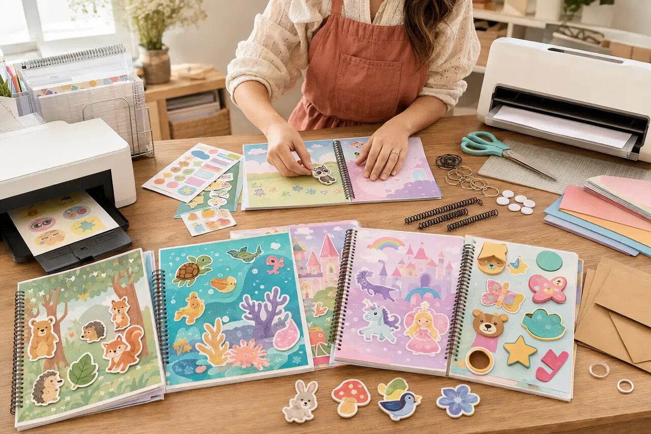 Emprendimiento con productos creativos imprimibles