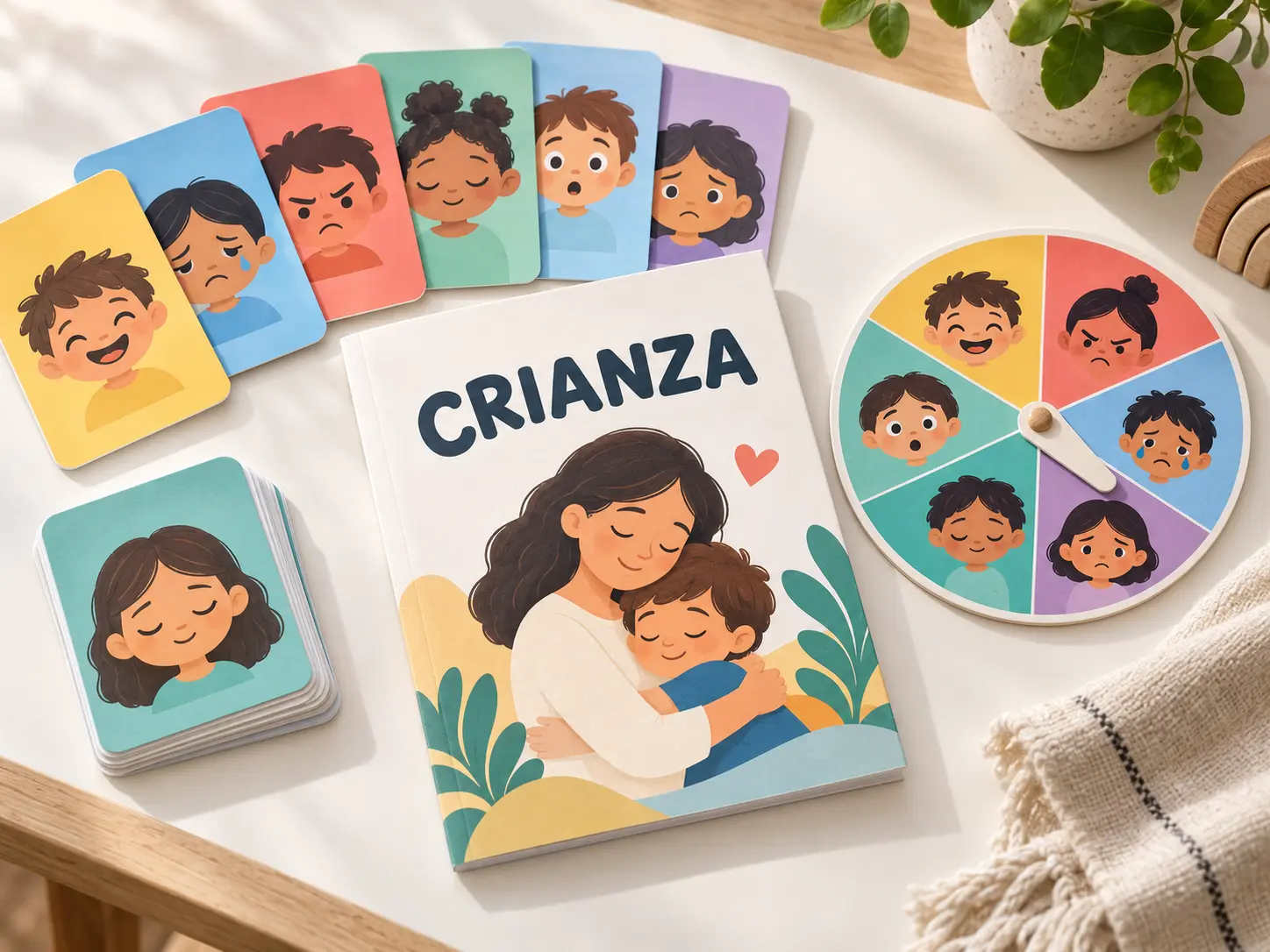 Juegos de Emociones, Emociómetro y Tarjetas de Berrinches