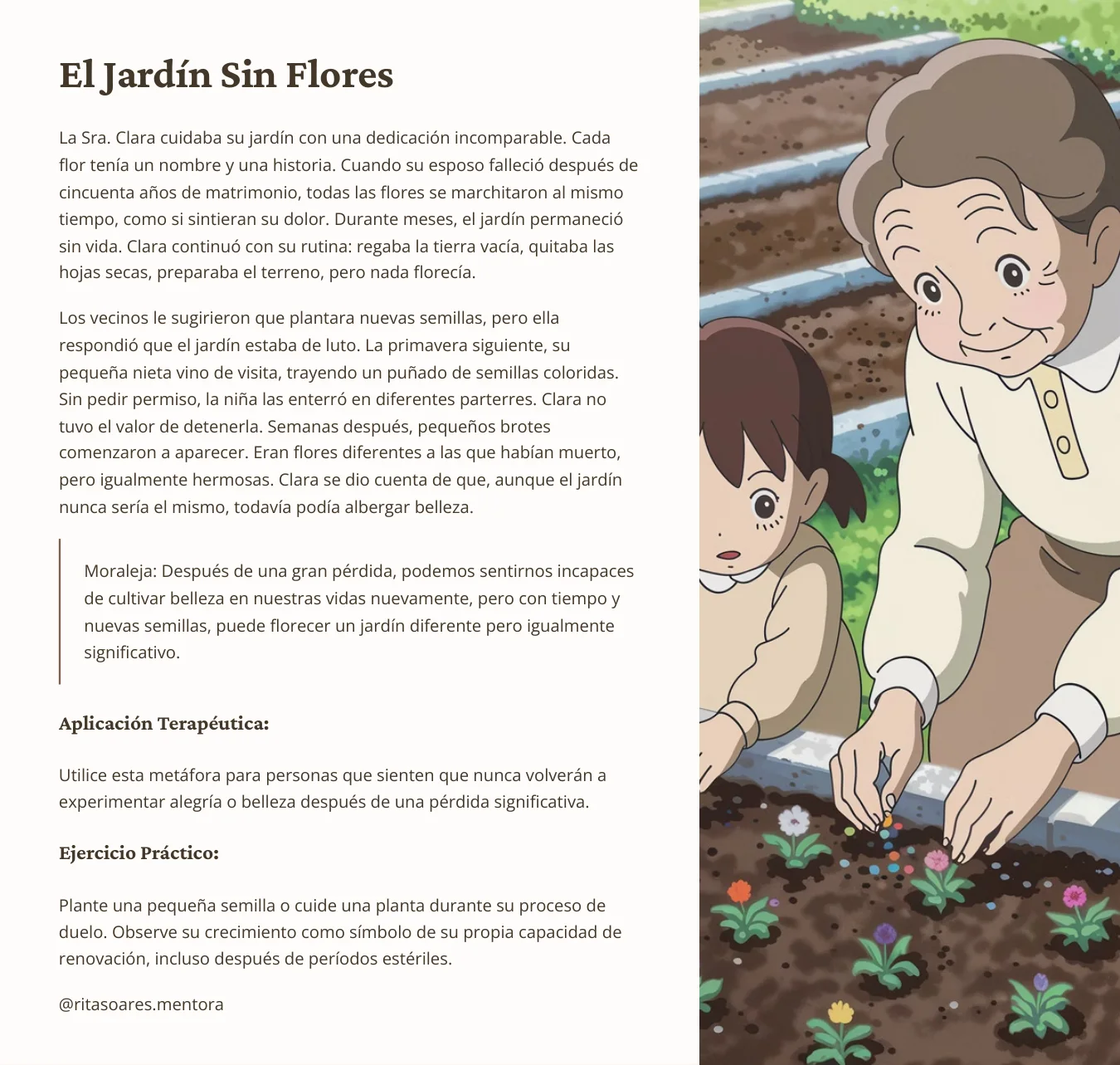 Página real: muestra 3 del volumen de Tristeza y pérdida