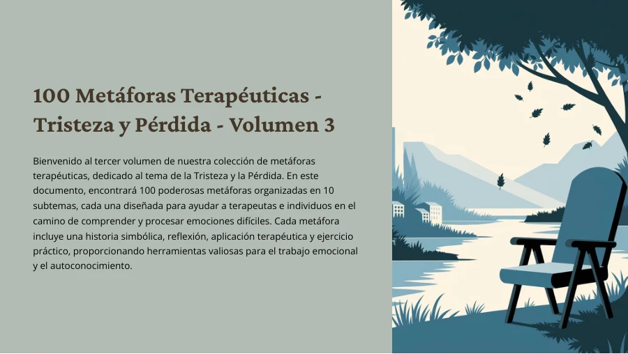 Portada real del volumen de Tristeza y pérdida