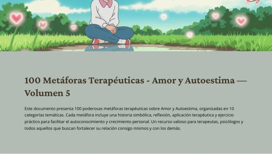 Portada real del volumen de Amor y autoestima