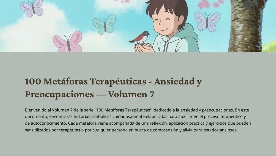 Portada real del volumen de Ansiedad y preocupaciones