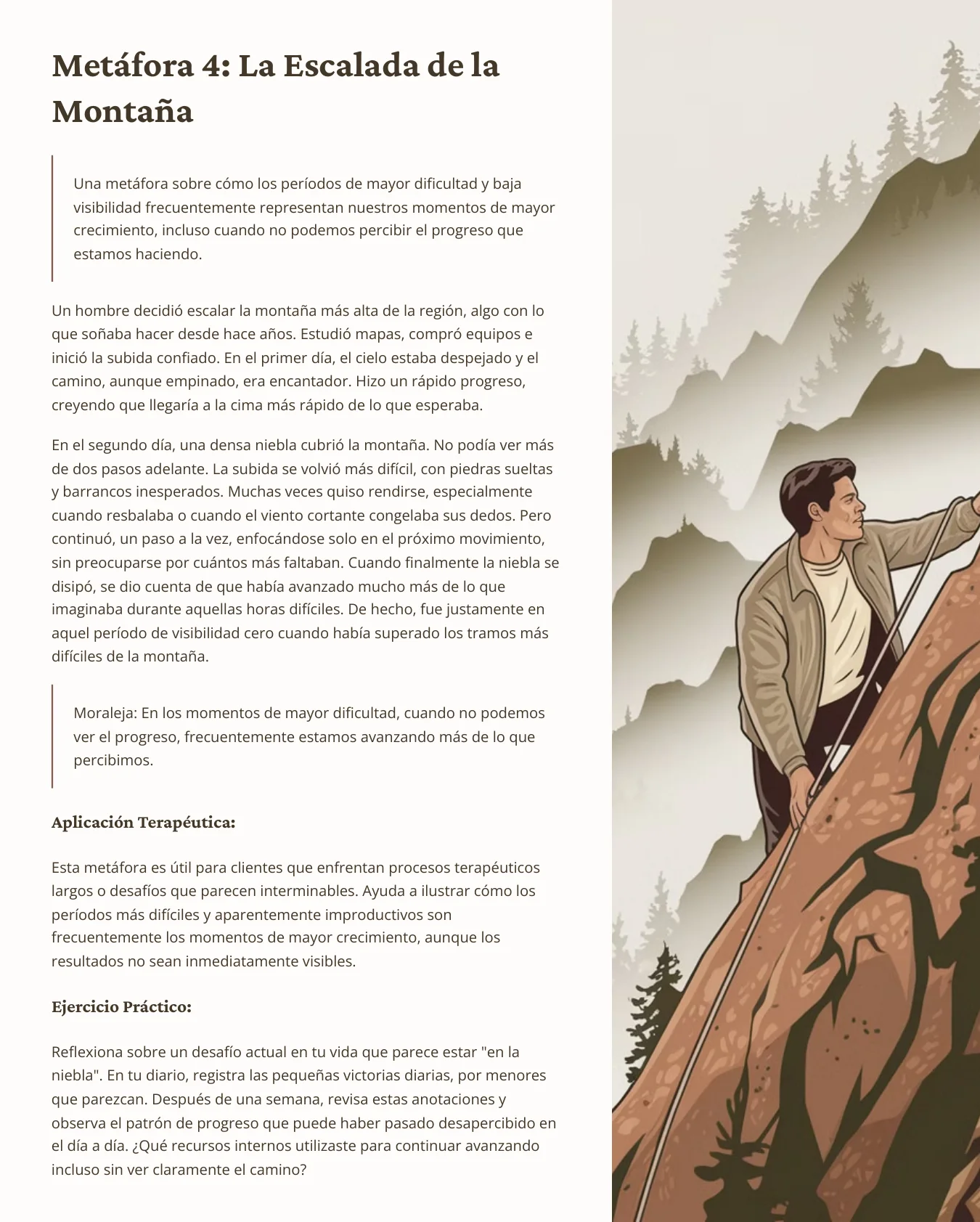 Página real: muestra 4 del volumen de Valentía y superación