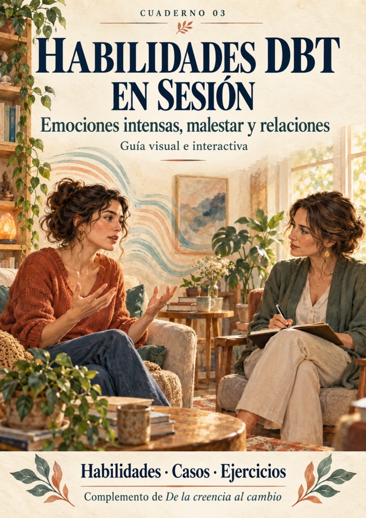 Portada original de Habilidades DBT en Sesión